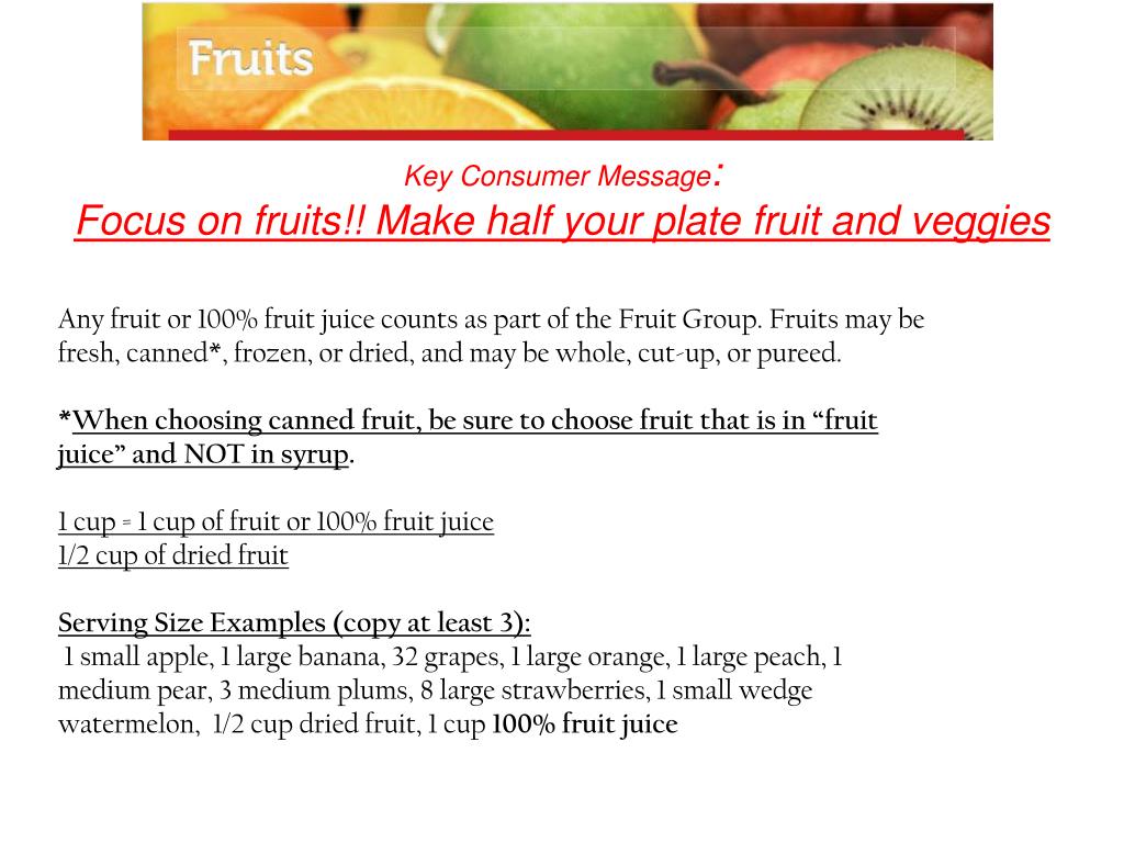 PPT Food Group Guidelines PowerPoint Presentation, free download ID