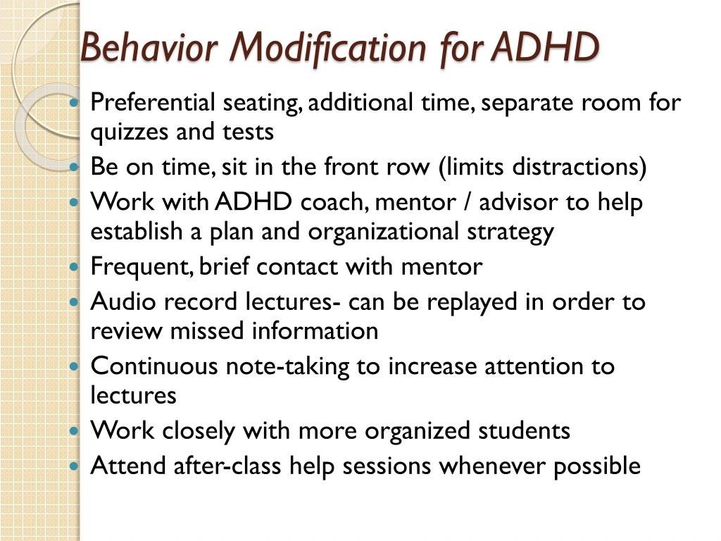 PPT Attention Deficit / Hyperactivity Disorder (ADHD) PowerPoint