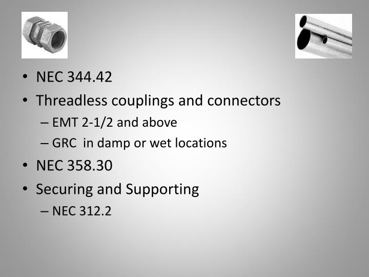 PPT EMT Conduit fittings PowerPoint Presentation ID2135686