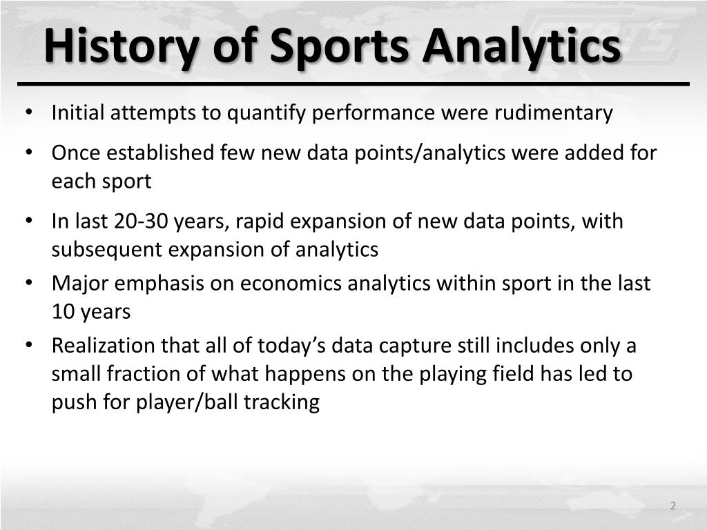 PPT Sports Analytics Player Tracking PowerPoint Presentation, free