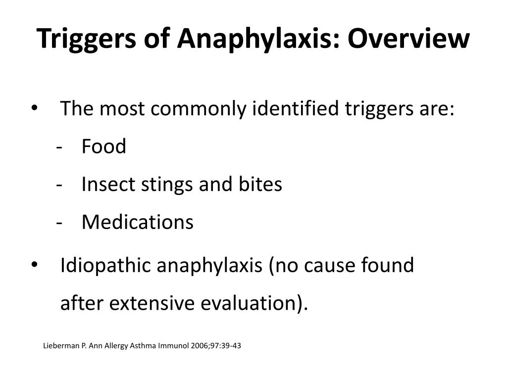 PPT Anaphylaxis The Killer Allergy PowerPoint Presentation, free