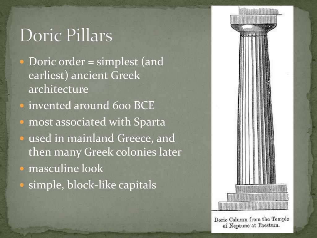 PPT Greek Architecture PowerPoint Presentation, free download ID