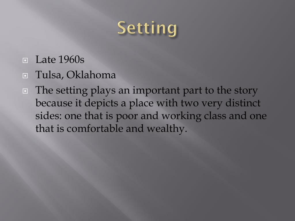 PPT The Outsiders By S.E. Hinton PowerPoint Presentation ID2137477
