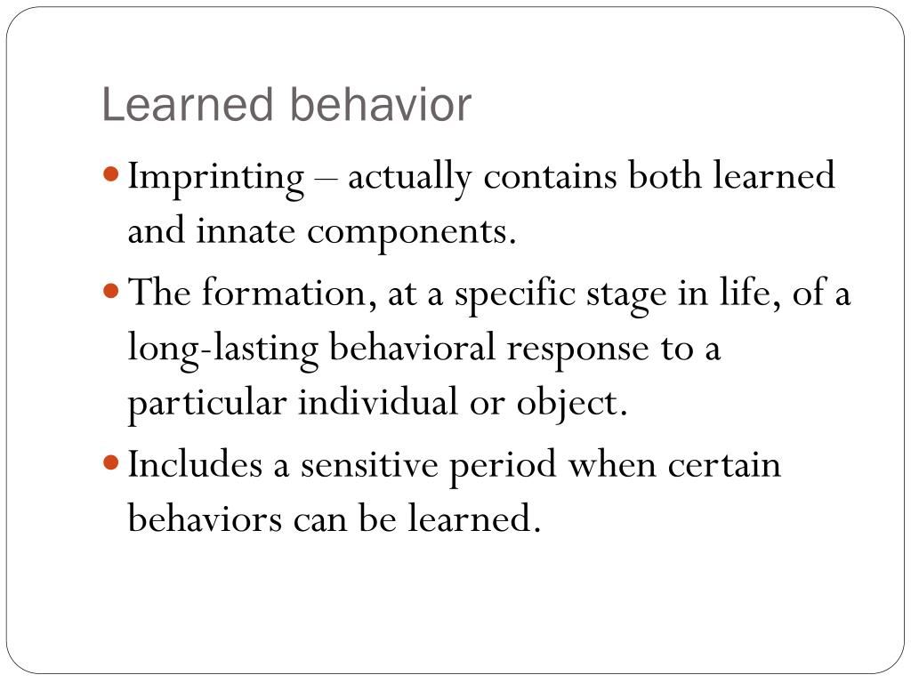 PPT Animal Behavior PowerPoint Presentation, free