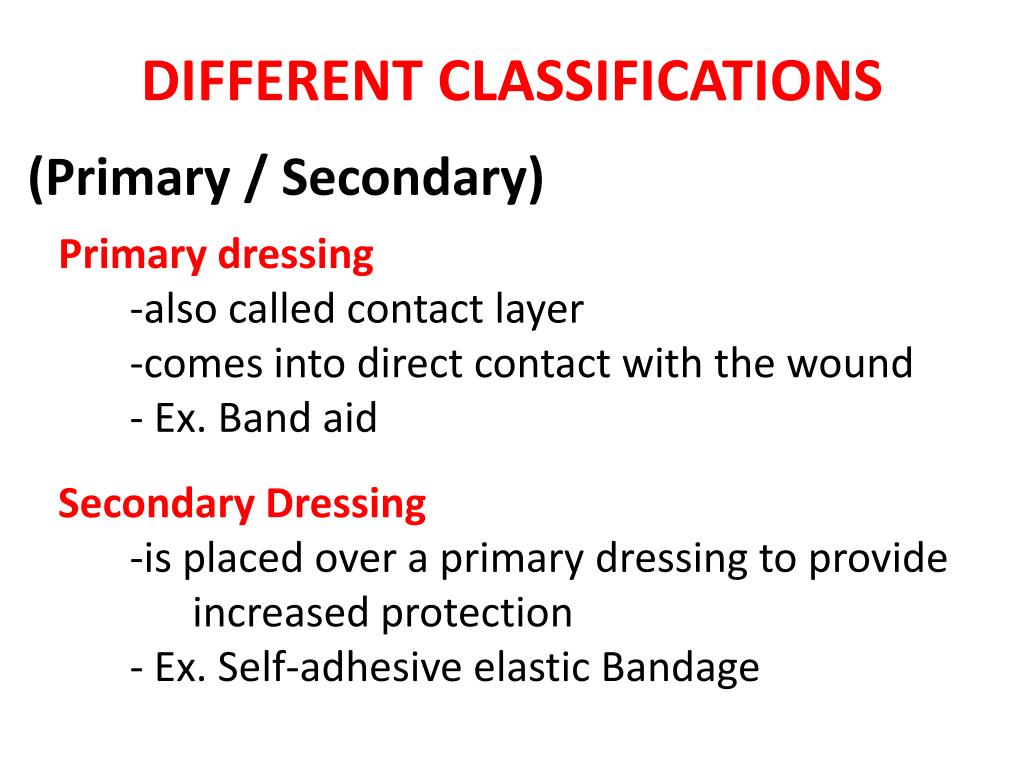 Share more than 128 classification of surgical dressing super hot