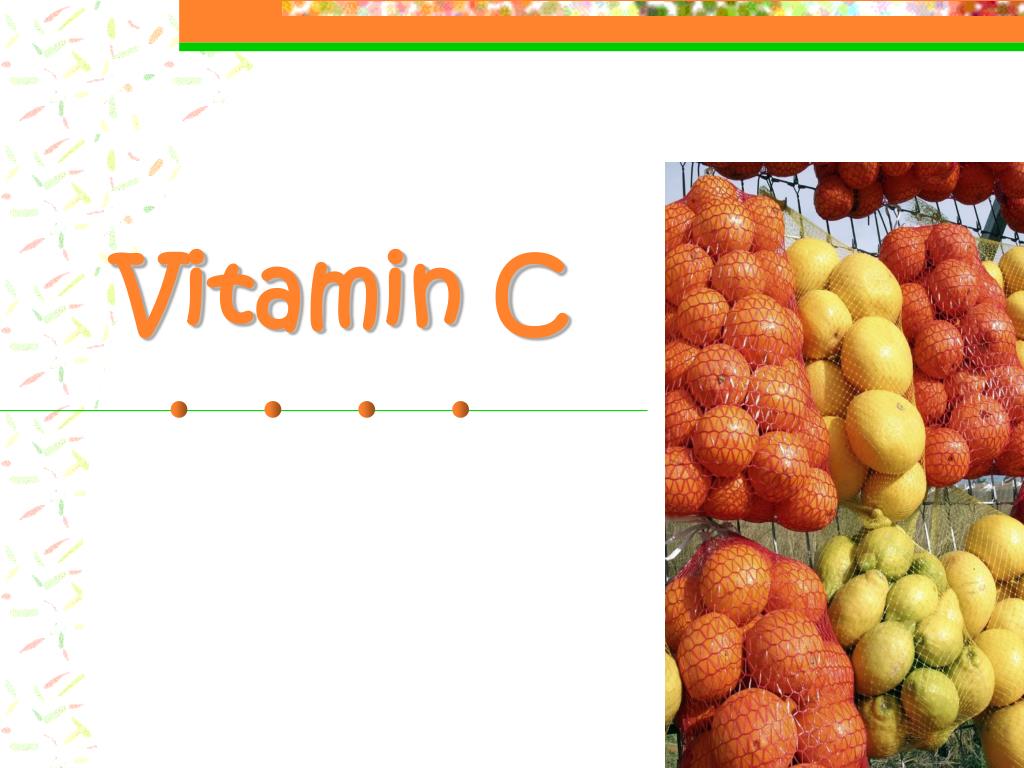 PPT Vitamin C PowerPoint Presentation, free download ID2139463