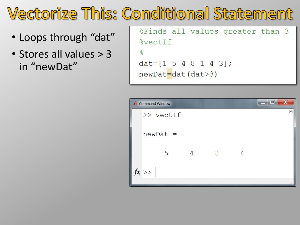 PPT Vectorized Code PowerPoint Presentation, free download ID2140493