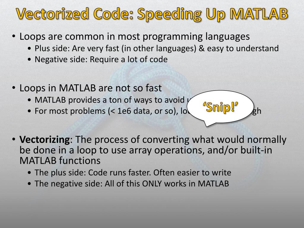 PPT Vectorized Code PowerPoint Presentation, free download ID2140493