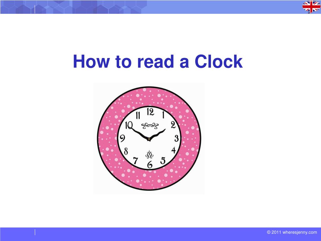 PPT How to read a Clock PowerPoint Presentation, free download ID