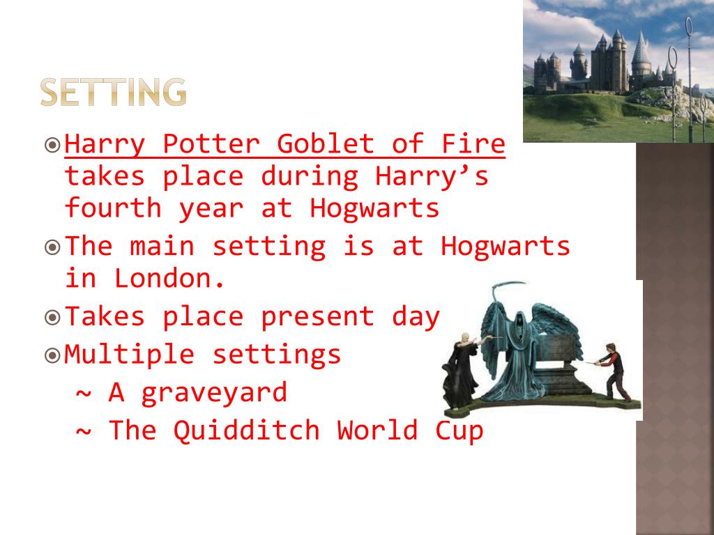 PPT Harry Potter and the Goblet of Fire PowerPoint Presentation, free