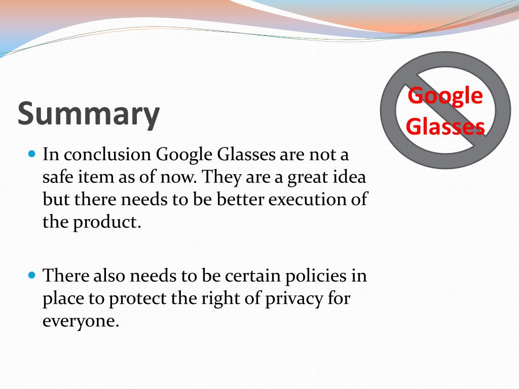 PPT Google Glasses Should Be Banned. PowerPoint Presentation, free download ID2144285