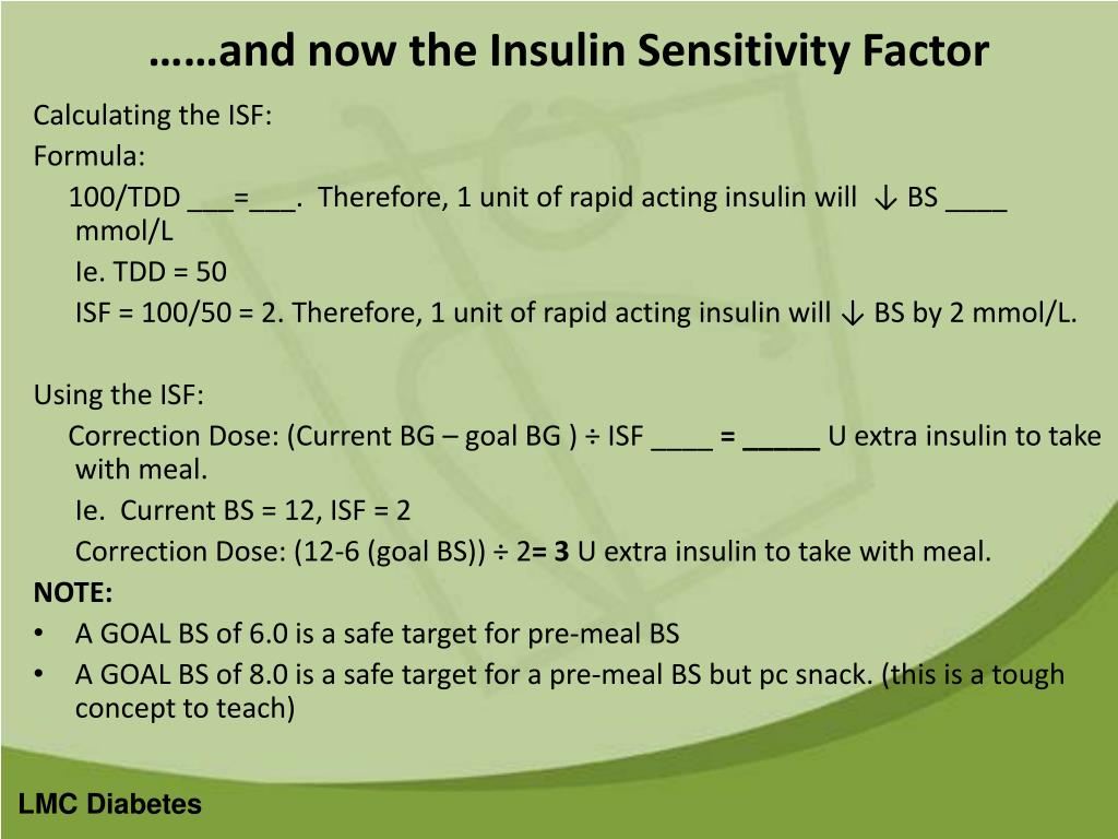 PPT Advanced Diabetes Education Presented by LMC Diabetes