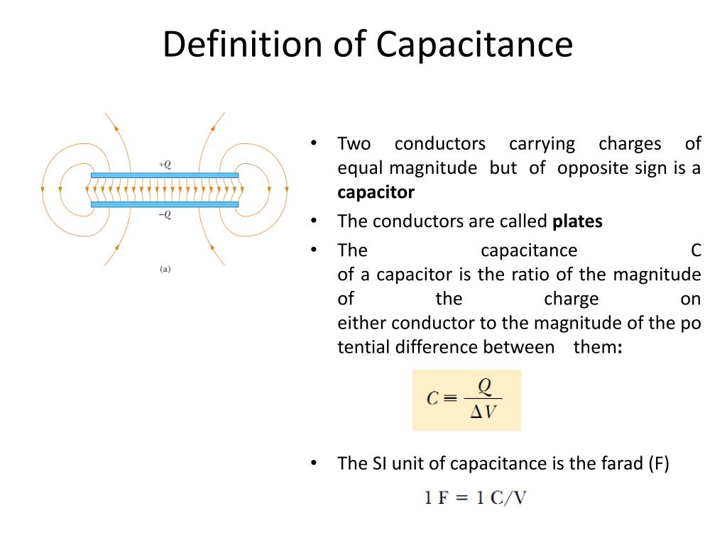 PPT Capacitance and Dielectrics PowerPoint Presentation, free