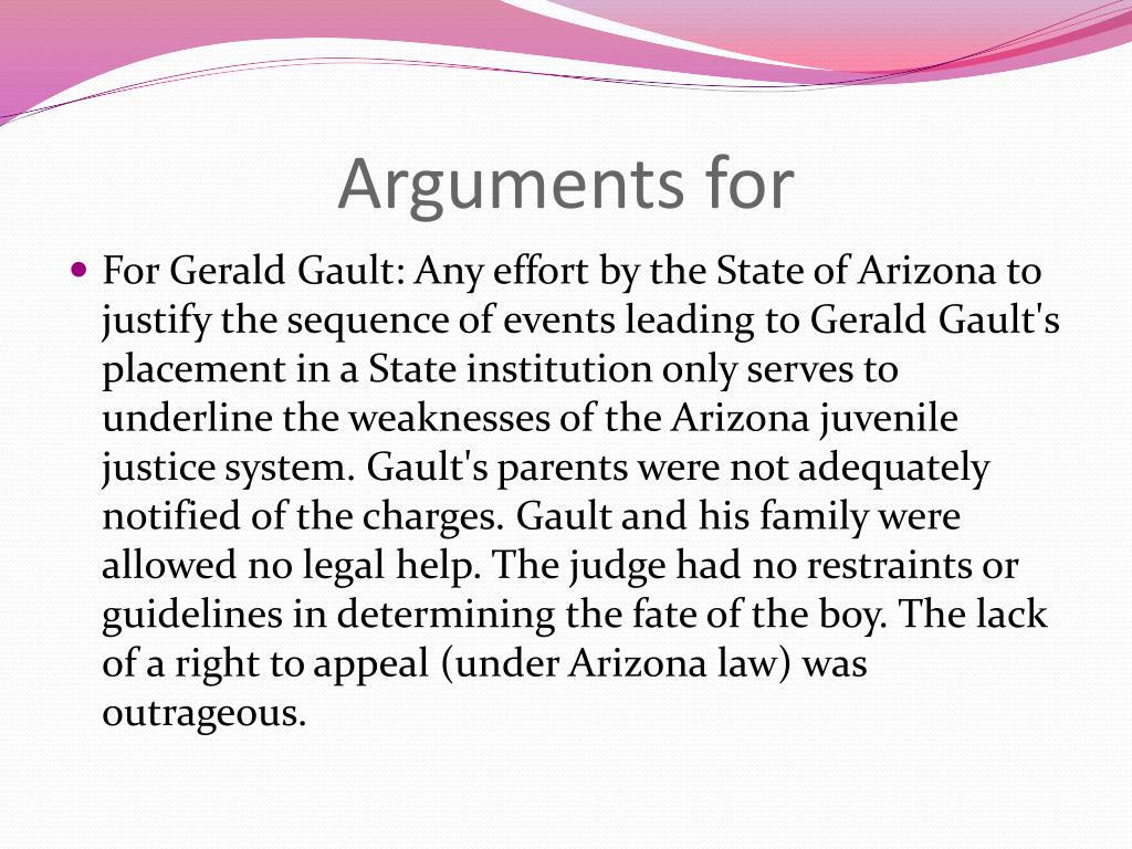 PPT In re Gault,1967 PowerPoint Presentation, free download ID2149692