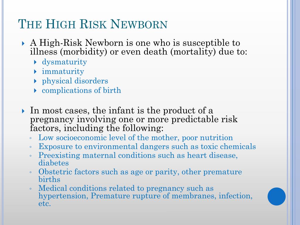 PPT High Risk Neonates PowerPoint Presentation, free