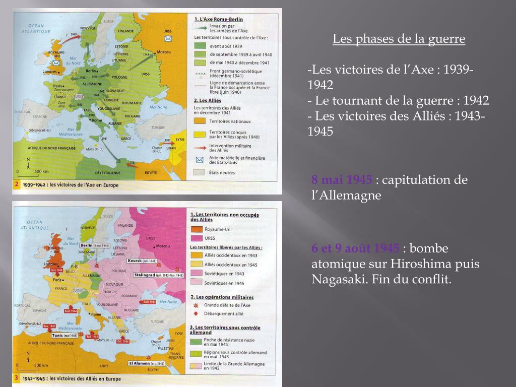 PPT 1/ En quoi la Seconde Guerre mondiale estelle une guerre d’anéantissement ? PowerPoint