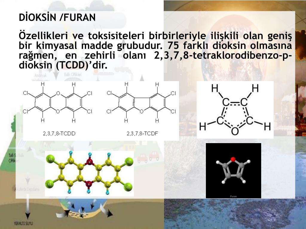 PPT DİOKSİN VE FURAN PowerPoint Presentation, free download ID2155659