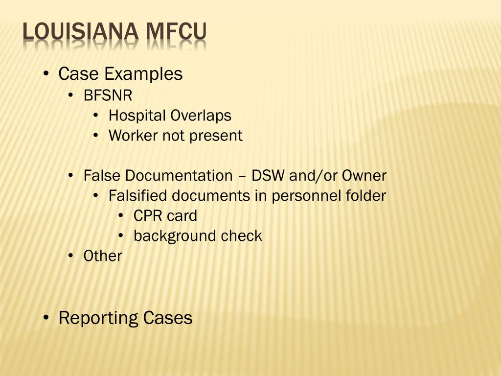 PPT STATE OF LOUISIANA DEPARTMENT OF JUSTICE CRIMINAL DIVISION PowerPoint Presentation ID