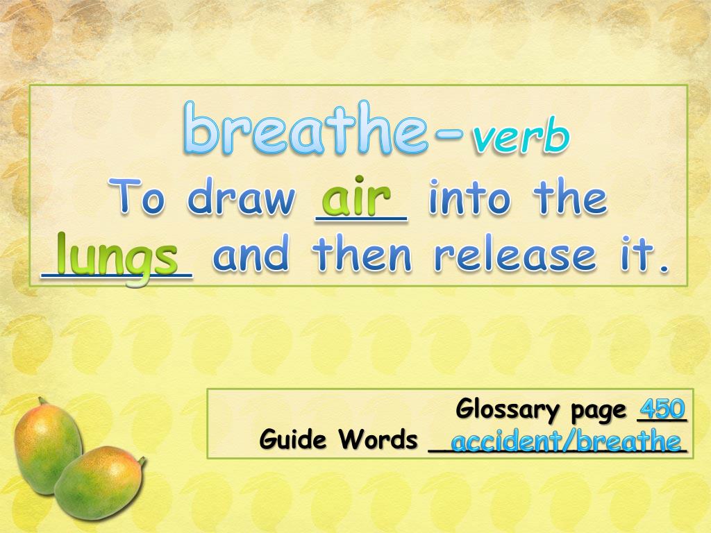 PPT Vocabulary PowerPoint Presentation, free download ID2159447