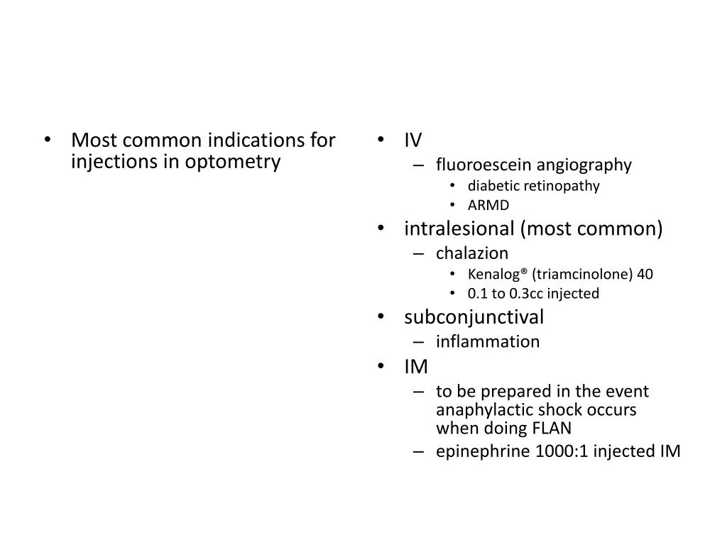 PPT Types of injections covered PowerPoint Presentation, free