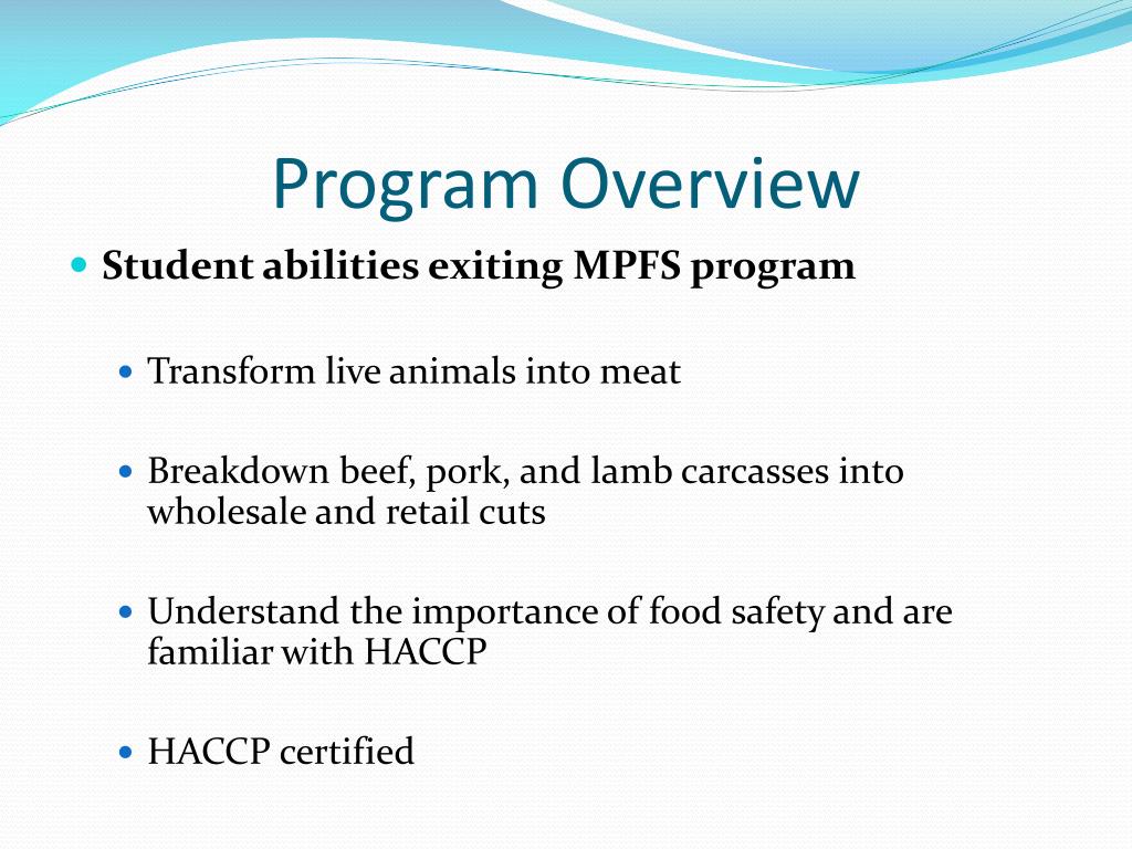 PPT Meat Processing and Food Safety PowerPoint Presentation, free