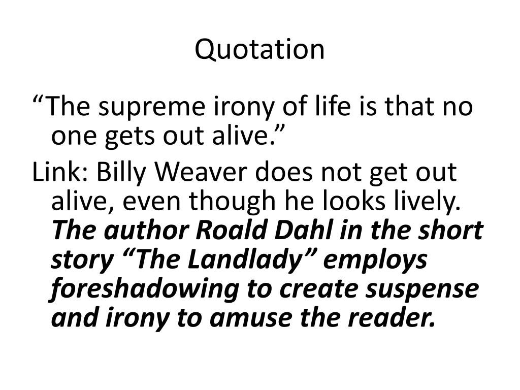The Landlady By Roald Dahl Essay Telegraph