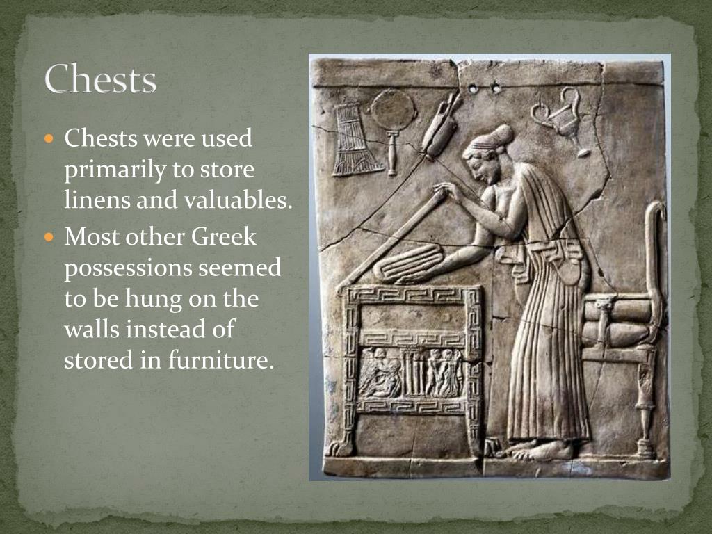 PPT Greek Furniture 3,000 100 BC PowerPoint Presentation, free download ID2164452
