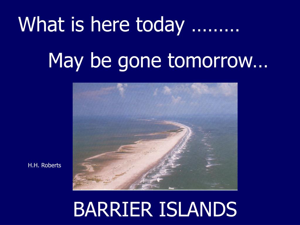 PPT Barrier Islands PowerPoint Presentation, free download ID2164944