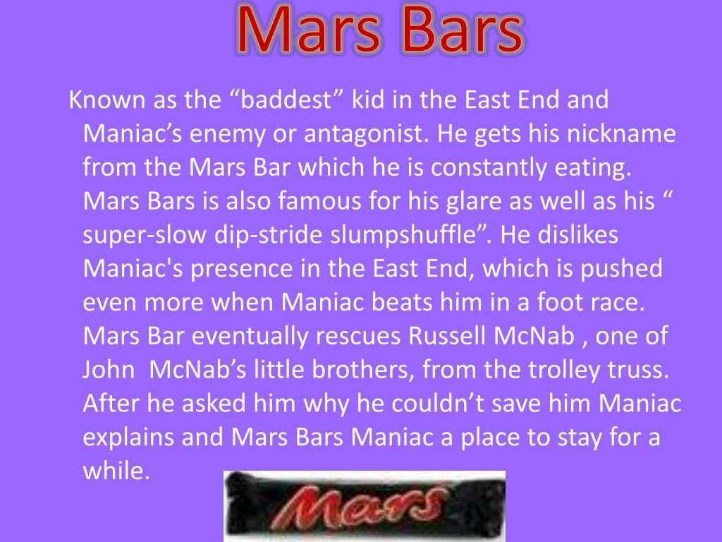 PPT Maniac Magee PowerPoint Presentation, free download ID2165264