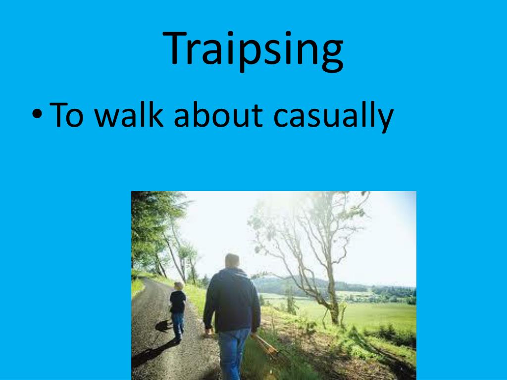 PPT Traipsing PowerPoint Presentation, free download ID2165634