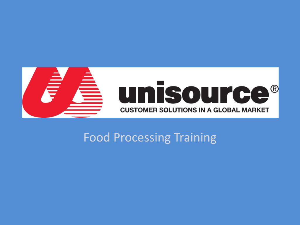 PPT Food Processing Training PowerPoint Presentation, free download