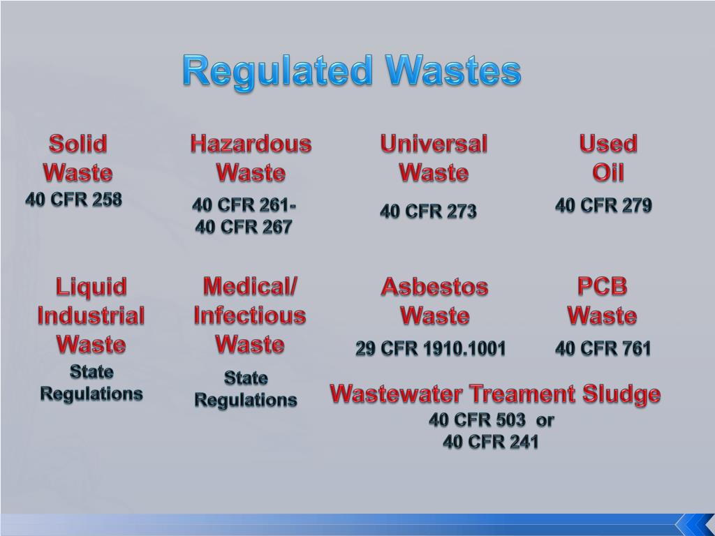 PPT Hazardous and Universal Waste PowerPoint Presentation, free