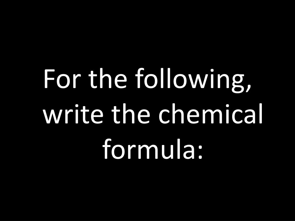 PPT Mixed Formula Practice PowerPoint Presentation, free download