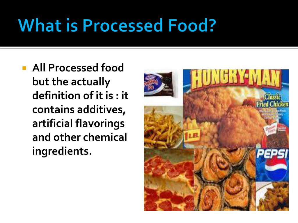 PPT Processed Food PowerPoint Presentation, free download ID2171274