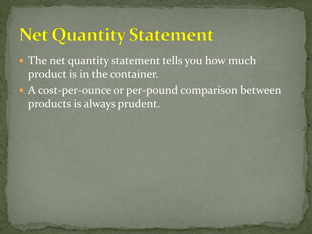 PPT Reading Food Labels PowerPoint Presentation, free download ID2173382