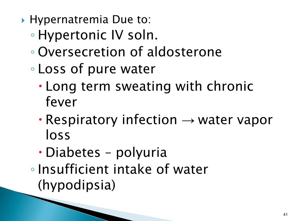 PPT Fluid and Electrolyte Imbalances PowerPoint Presentation, free