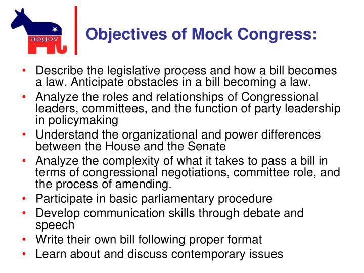 PPT Oct 29 Gov Congress PowerPoint Presentation ID