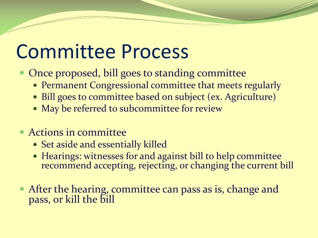 PPT How a Bill a Law PowerPoint Presentation, free download