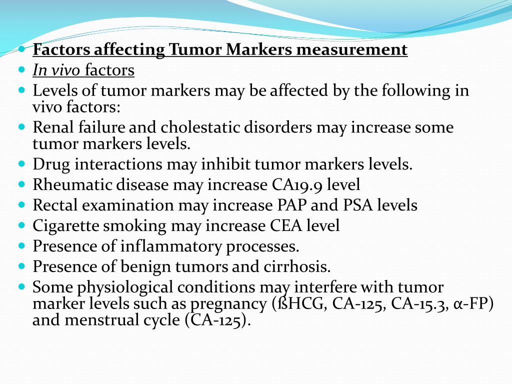 PPT Tumor Markers PowerPoint Presentation, free download ID2178479