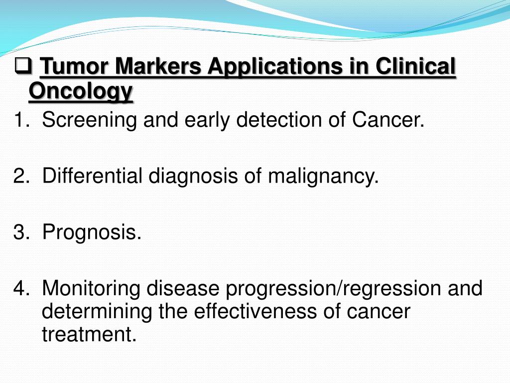 PPT Tumor Markers PowerPoint Presentation, free download ID2178479
