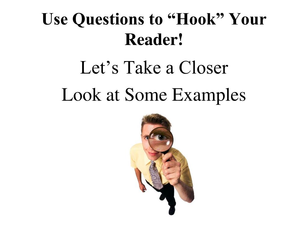 PPT Hooking the Reader PowerPoint Presentation, free download ID2179474