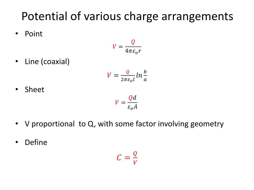 PPT Capacitance and Laplace’s Equation PowerPoint Presentation, free download ID2182520