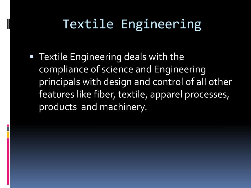 PPT Textile Engineering PowerPoint Presentation, free download ID