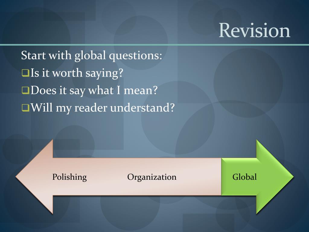 PPT Revision and Editing PowerPoint Presentation, free download ID