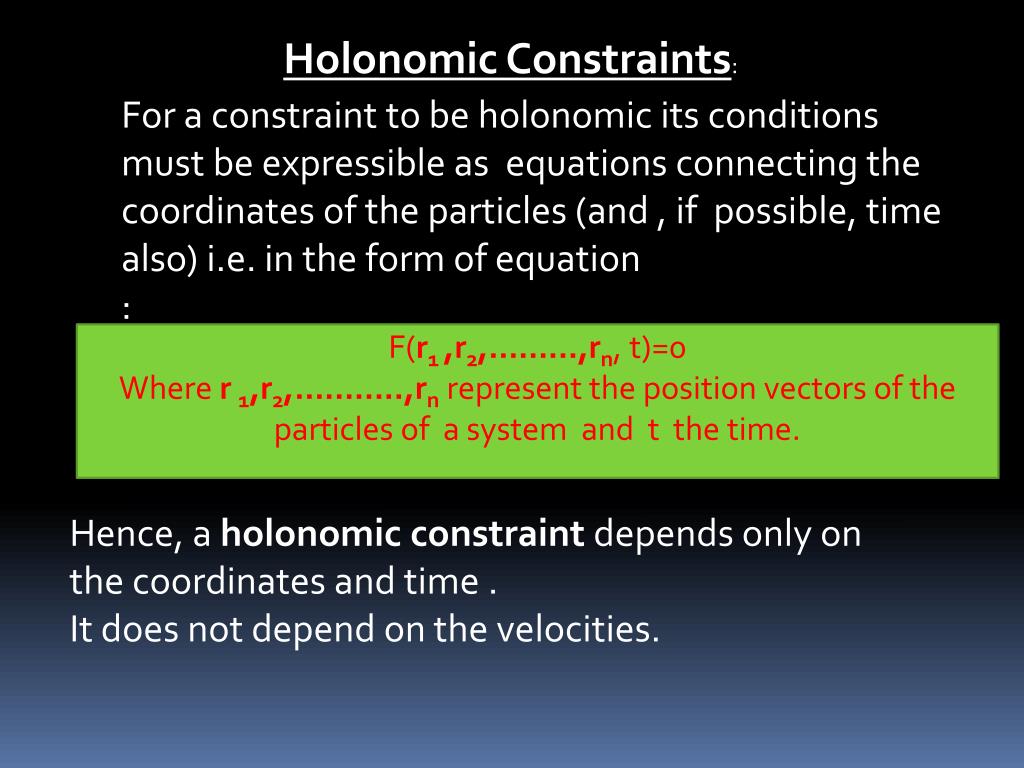 PPT CONSTRAINTS PowerPoint Presentation, free download ID2187144