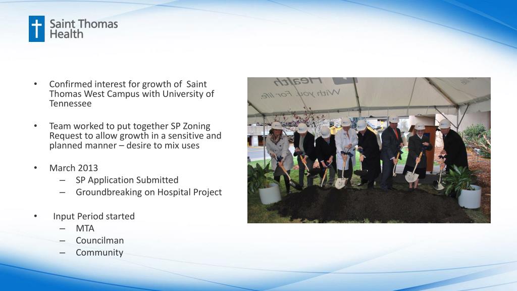 PPT Saint Thomas West Campus SP Zoning Application PowerPoint