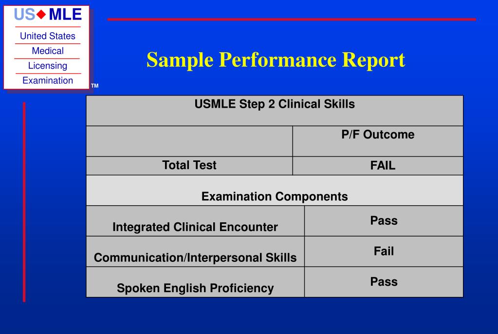 PPT USMLE Step 2 Clinical Skills PowerPoint Presentation, free
