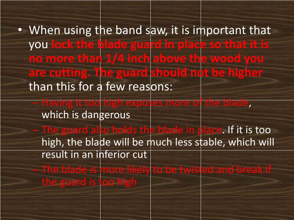 PPT Band Saw PowerPoint Presentation, free download ID2189821