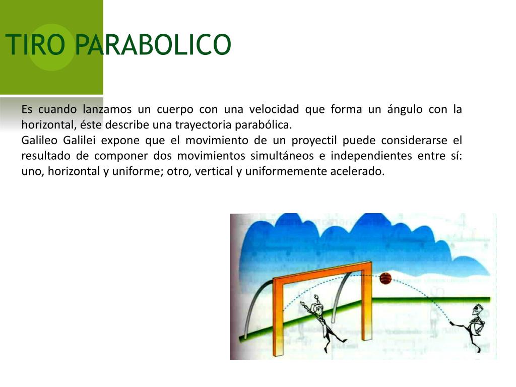 PPT TIRO PARABOLICO PowerPoint Presentation, free download ID2192310