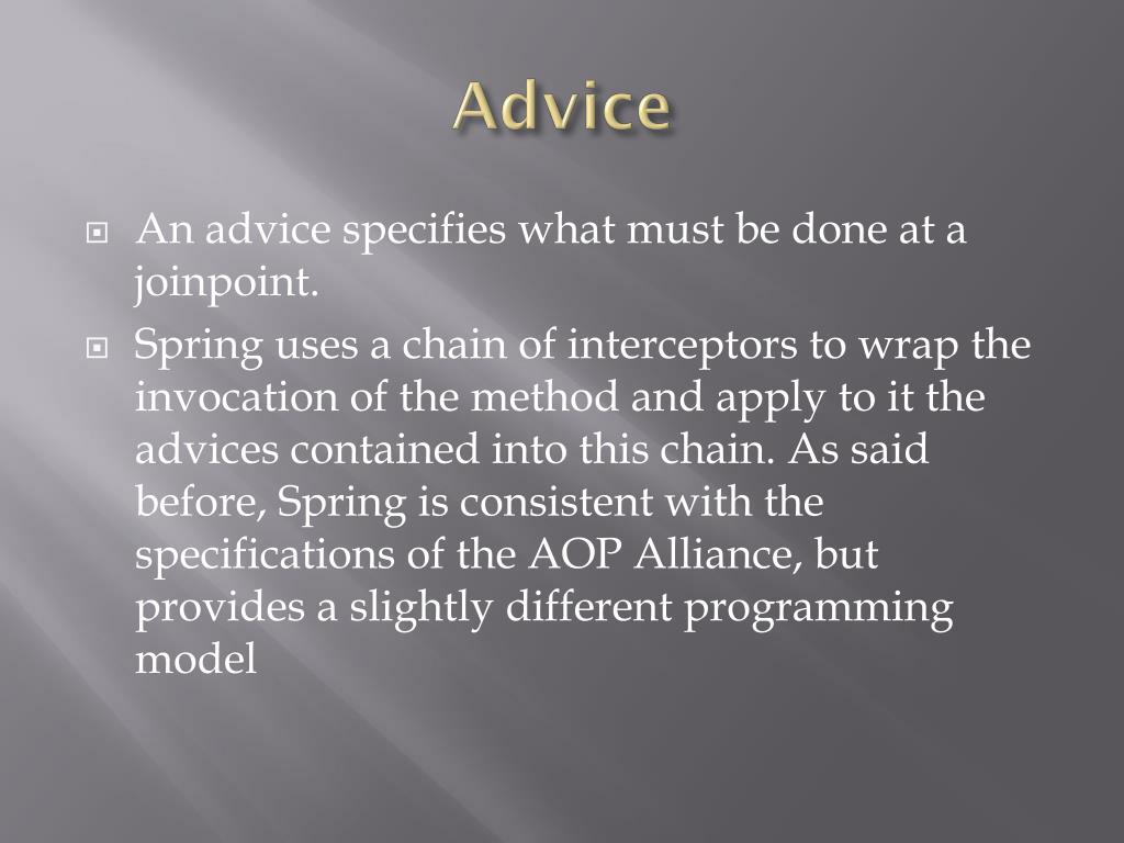 PPT Dependency Injection and AOP PowerPoint Presentation, free